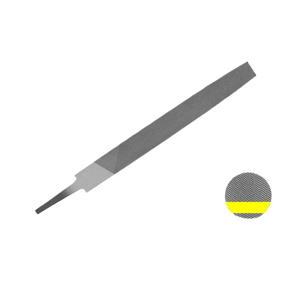 Steel Files 6/8 Inch Flat/Semicircle/Triangle/Circle/Square Saw File High Hardness Wear-resistant Carving Sharpening Hand File