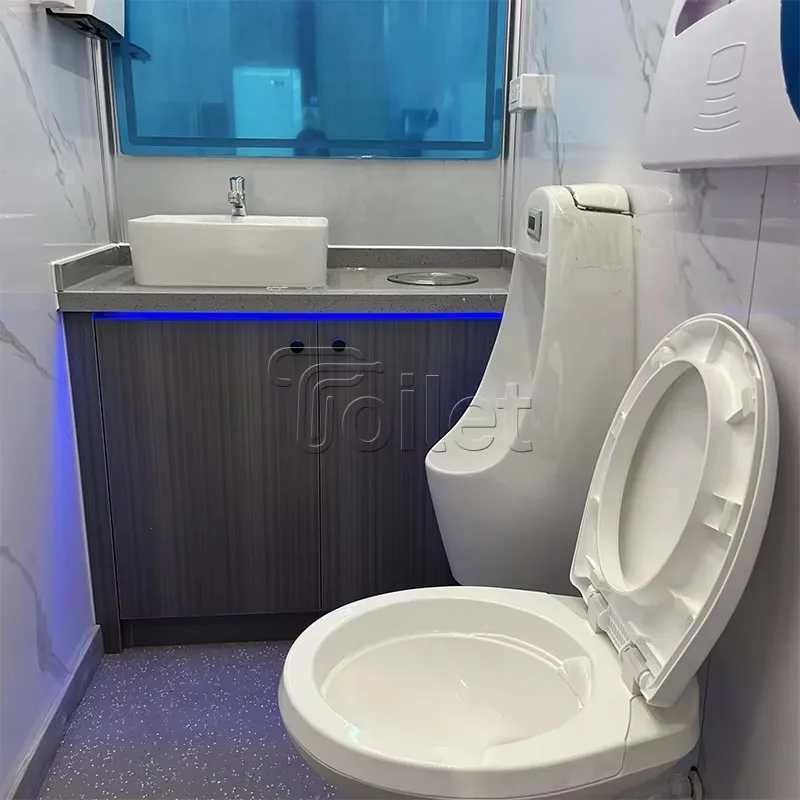 Produttori Rimorchio portatile mobile Toilette portatile per rimorchio