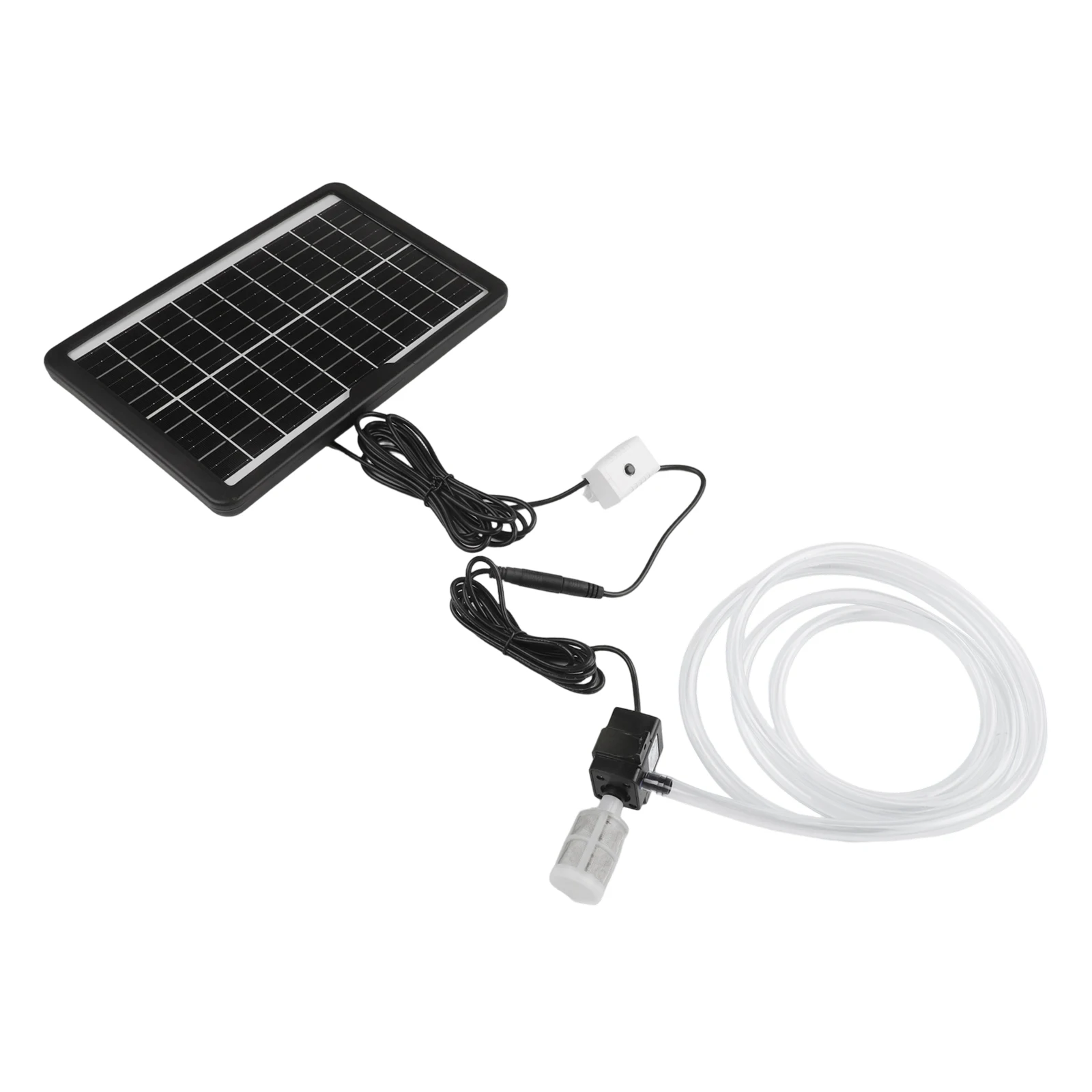 6W 9V Solar Panel with 12V Submersible Water Pump for Aquariums and for Outdoor Fountains Efficient Power Solution