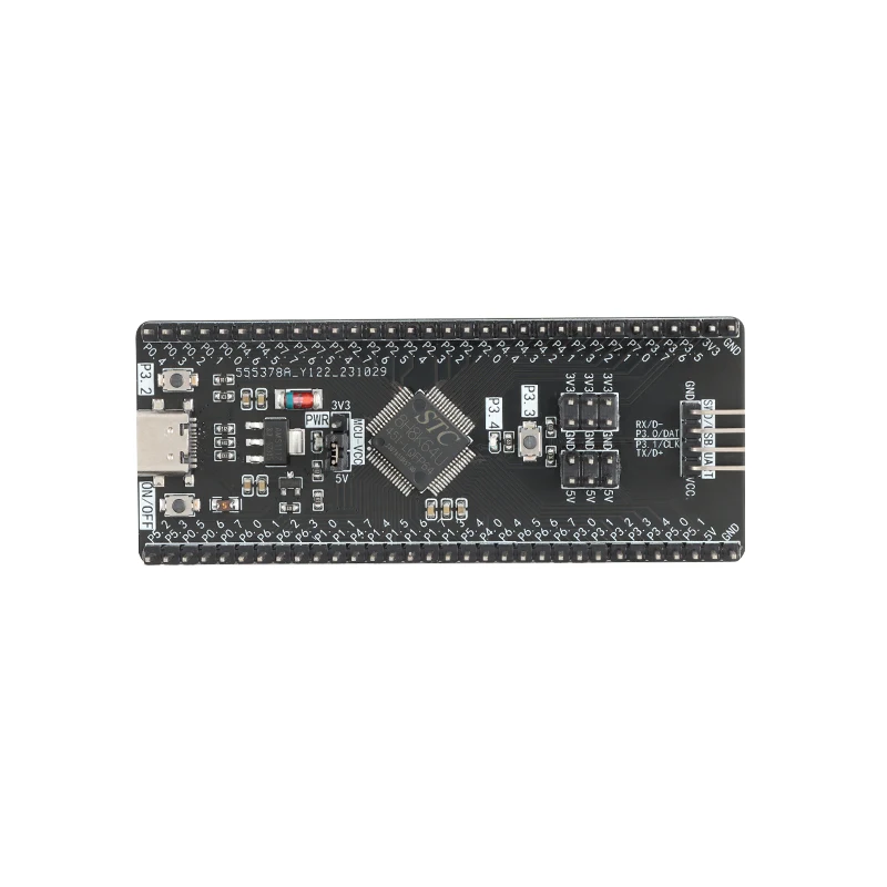 STC8H8K64U STC32G12K128 LQFP64 DIP40 8051 Microcontroller Core Learning Development Board Module USB Download Burning Simulation