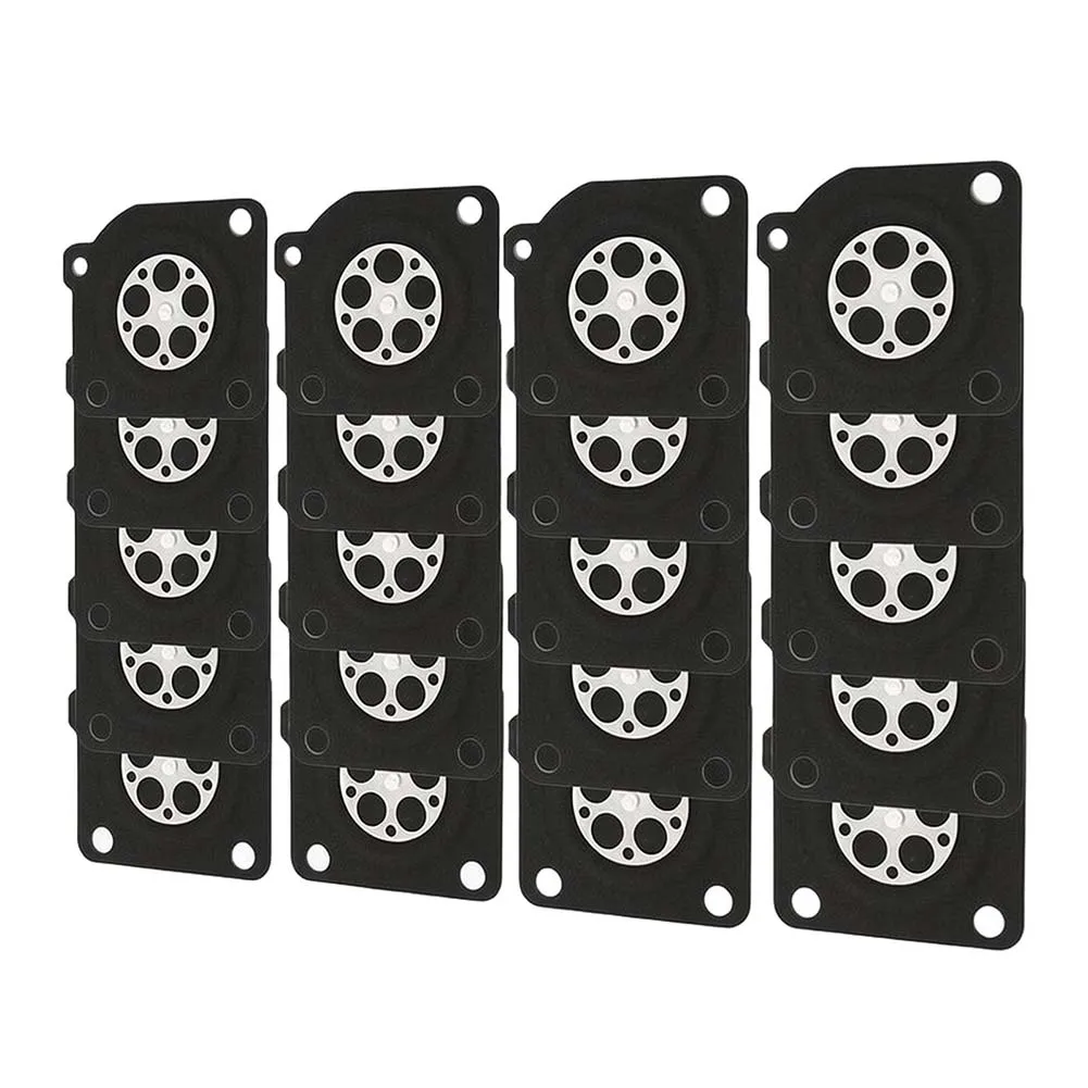Maintain Your Carburetor\\\'s Smooth Operations with Our 20PCS Metering Diaphragm Repair Kit - For Zama C1U for carb A015010