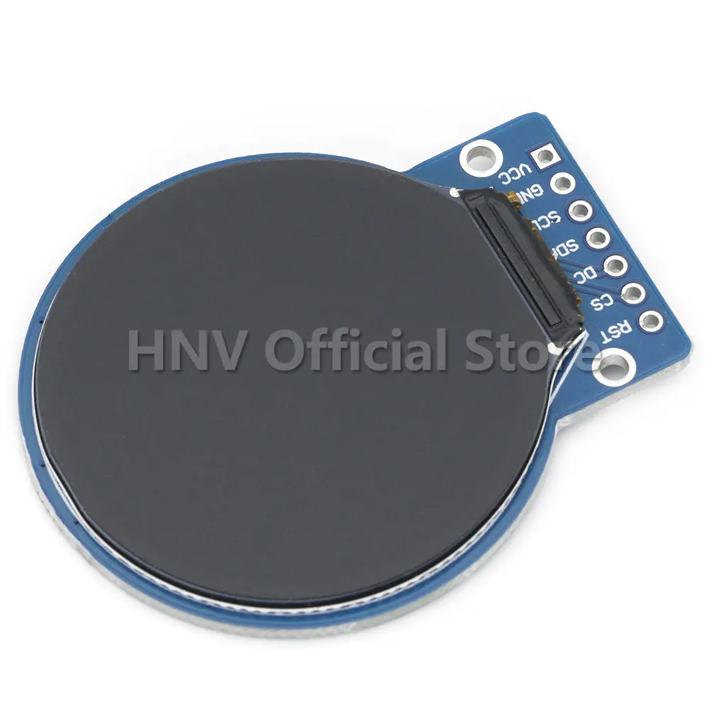 Tft-scherm 1.28 Inch Tft Lcd-scherm Module Ronde Rgb 240*240 GC9A01 Driver 4 Draad Spi-interface 240X240 Pcb Voor Arduino