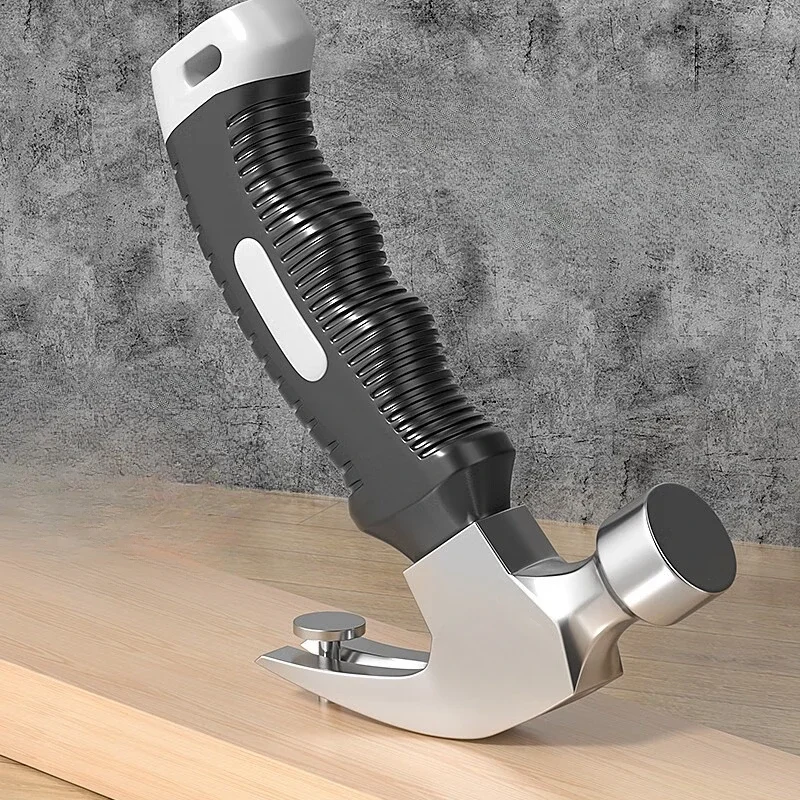Portable Carpentry Window Breaking Hand Tools Home Multifunctional Mini Hammer 160 mm Engineering Handle Lightweight