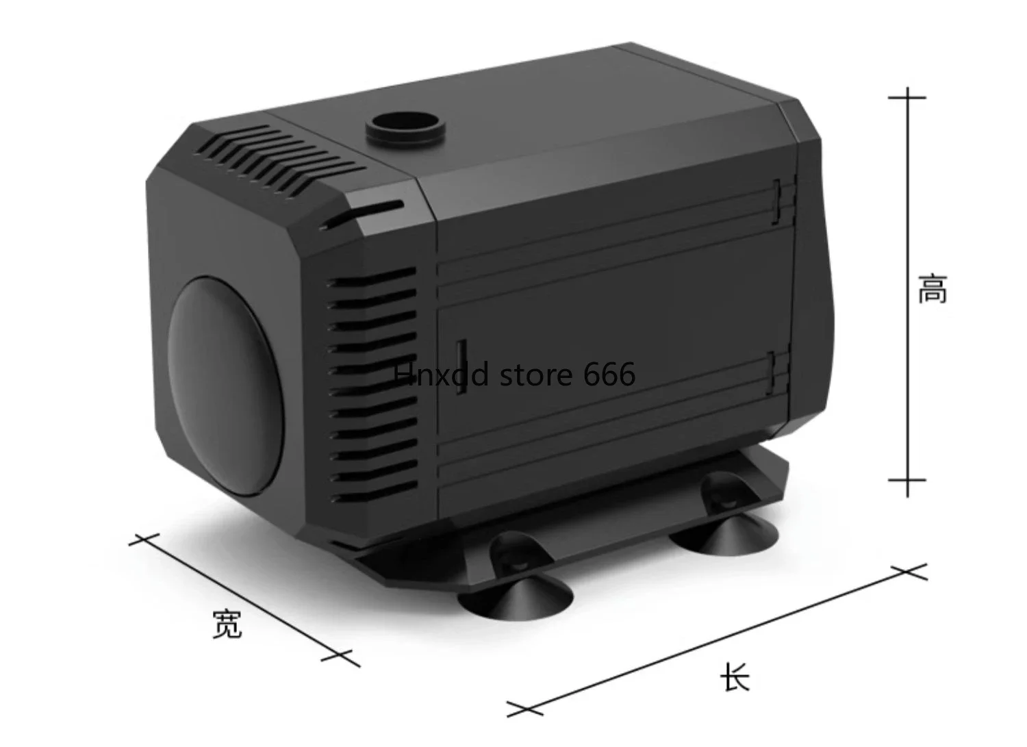 Fish tank submersible pump silent large flow high pumping circulation filter self-priming pump amphibious