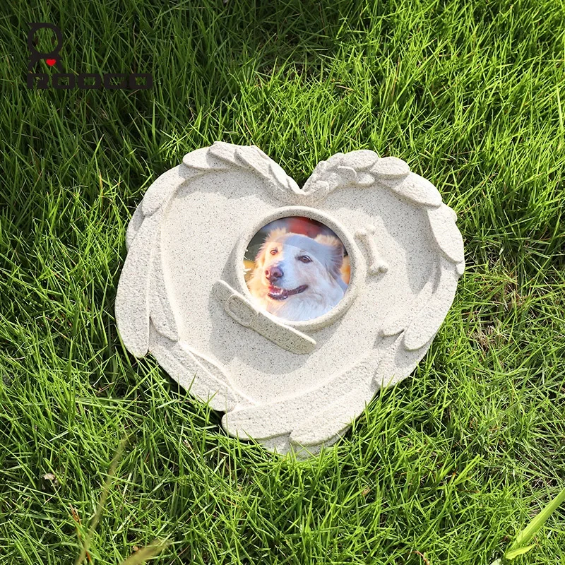 

Resin Pet Gravestone Memorial For Dead Dog Tombstone Funeral Passed Pets Memories Animals Keepsake Cats