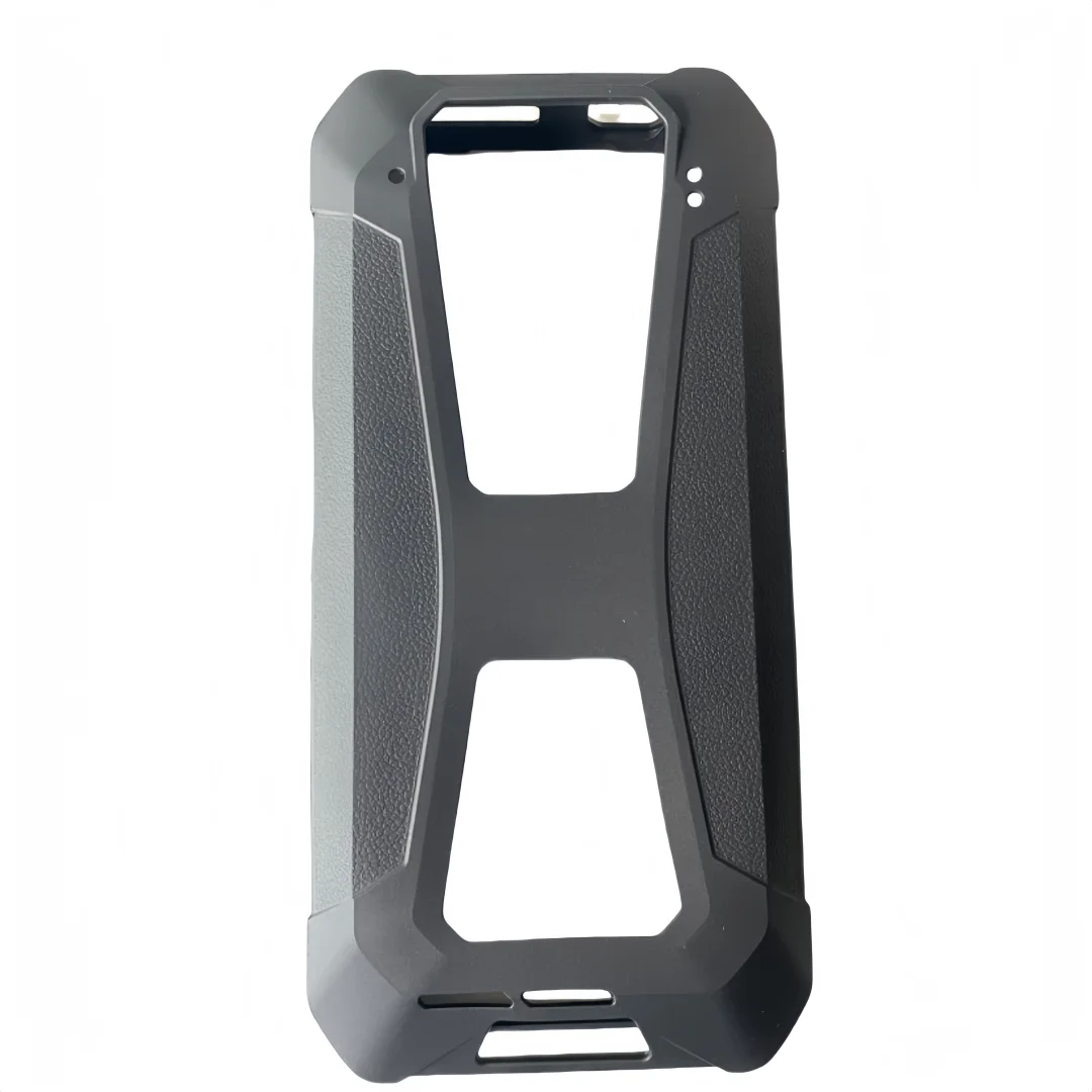 Silicone Phone Case for Unihertz 8849 Tank 2 Pro, Black Cover, Official, Original, Luxury