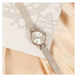 Reloj con incrustaciones de diamantes Para Mujer, reloj de cuarzo de lujo, regalo de cumpleaños del Día de San Valentín, Moda Para Mujer