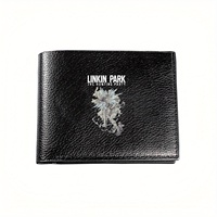 Linkin Park The Hunting Party Album Art Stylish Mens Wallet Business Casual Elegant Simple Practical Quality Wallet Stylish Prin