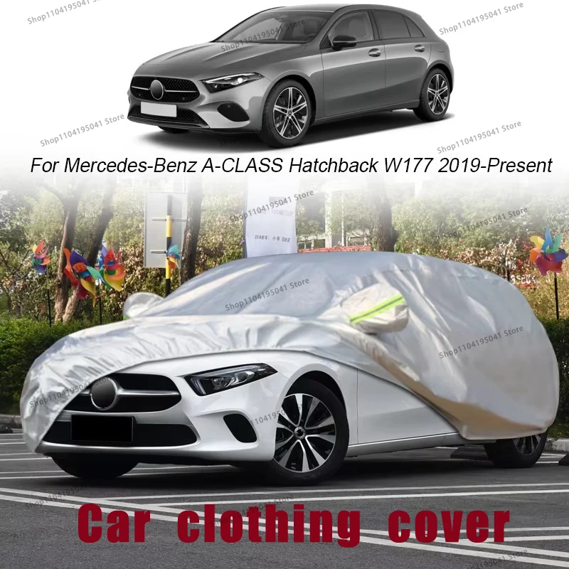 

For Mercedes Benz A class hatchback Full Car Cover Rain Frost Snow Car protective cover ,UV protection,Car paint protection