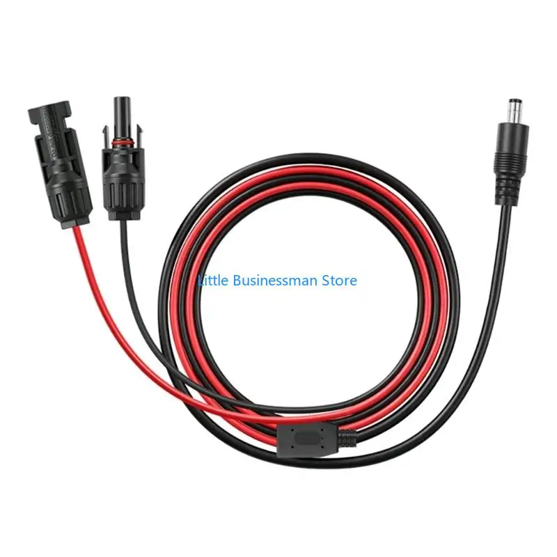 Solar Charging Cable, DC5521/DC7909 to  Male /Female Charging Cable with PVC Insulated Outer Coating Systems 100Cm+5 M76A