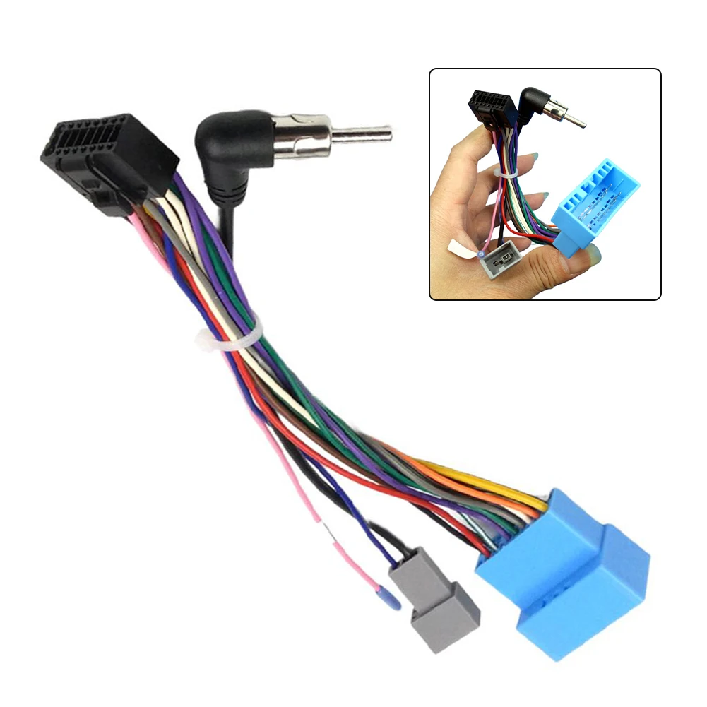 16 Pin to 20 Pin Wiring Harness Cable for Car Radio For Android Compatible with For Honda For Suzuki 2000 2007