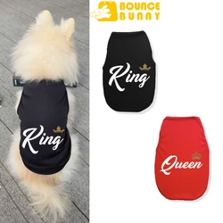 Cat and dog fashion design, printed clothing, trendy brand pet small and medium-sized dog sleeveless vest