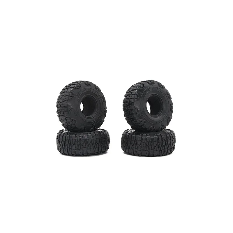 

1.9 Inch High Grip Rock Crawler Tires with Foam Inserts for 1/10 RC Axial SCX10 RBX10 Traxxas