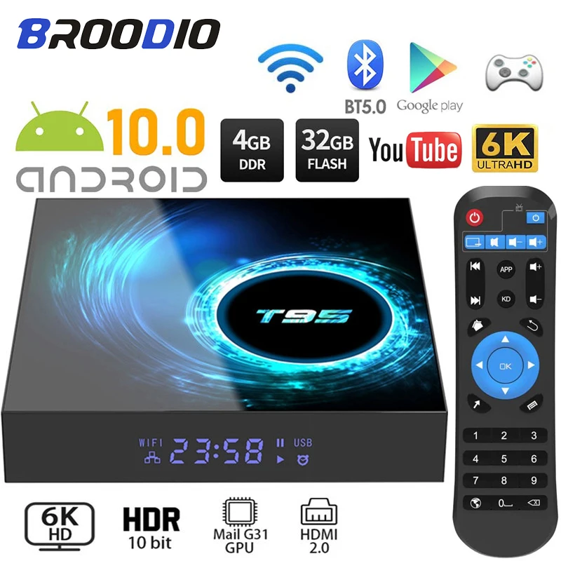

Best Smart TV box Android IPTV Box 1G 8GB 2G 16GB H.265 Media player 2.4G Wifi S905 Play M3u 4K Ultra HD PC