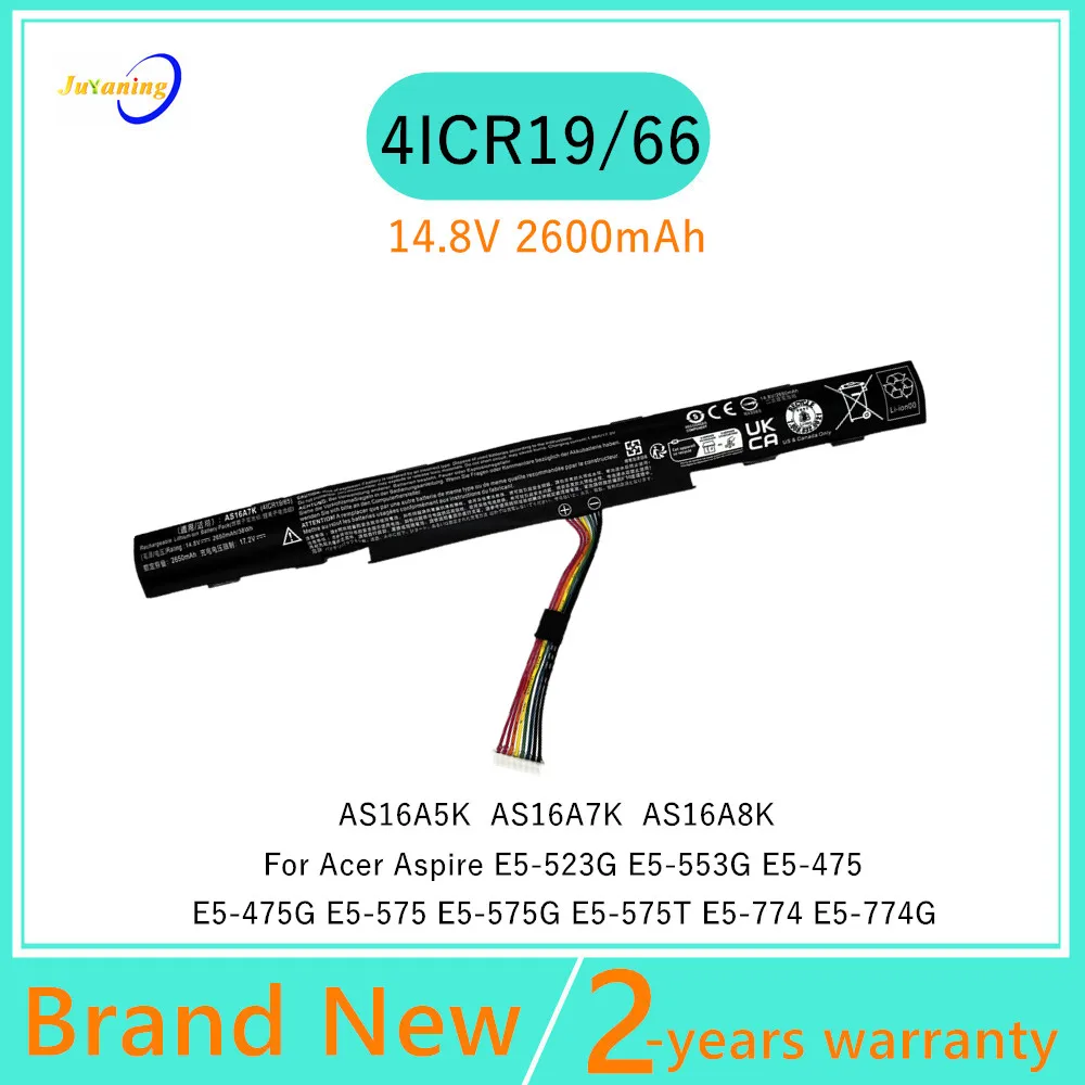 

4ICR19/66 AS16A5K Laptop battery For Lenovo Aspire E5-475G E5-523G E5-553G E5-475 AS16A7K E5-575 E5-575G KT.00605.002 E5-774