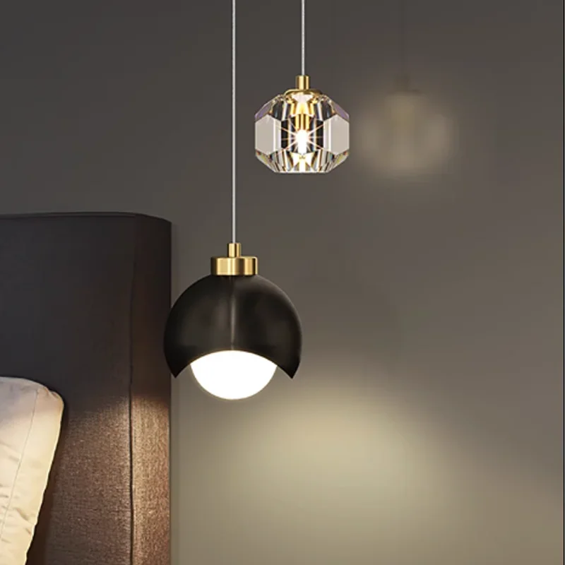 ダブルヘッドの豪華な金属製ledランプダブルヘッドベッドルームランプ家の装飾照明器具