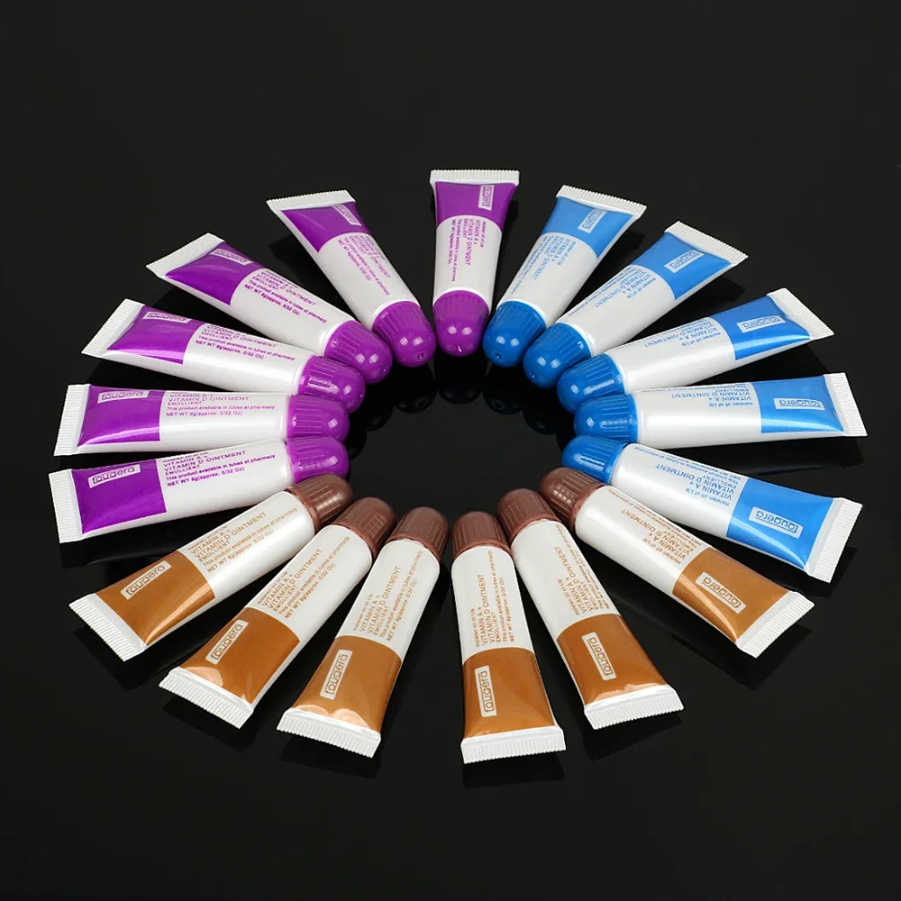 10/100PCS Tattoo Aftercare Cream Fougera Vitamin A D Ointment Recovery Healing Skin Microblading Skin Repair Gel Makeup Supplies