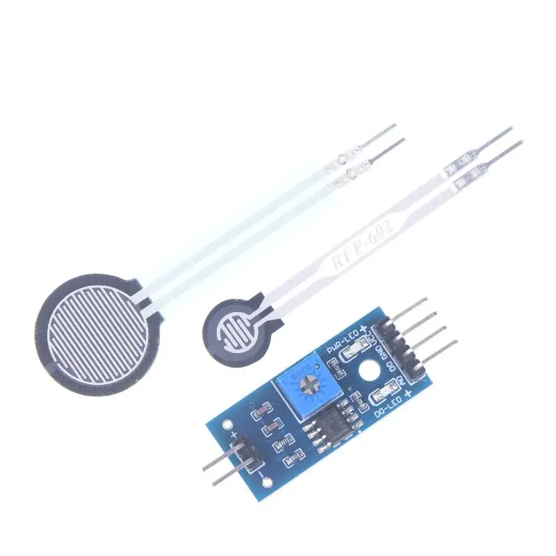 Flexible Resistive Membrane Pressure Sensor Module FSR402 4mm 5mm 7mm 110mm Load Cell For Arduino