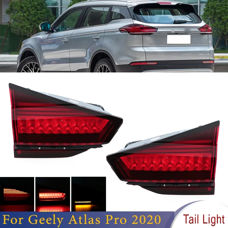 For Car Inside Rear Bumper Stop Brake Light Fit For Geely Atlas Pro 2020 Tail Lamp Taillight