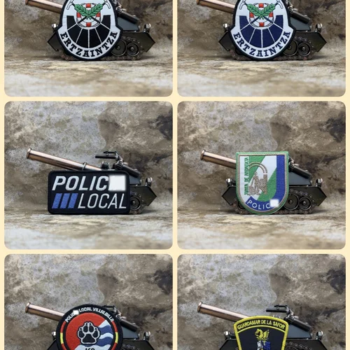 PC 로컬 에스파냐 전술 자수 패치, 의류 백팩 모자, 군사 액세서리, 후크 백킹 또는 바느질  Best5