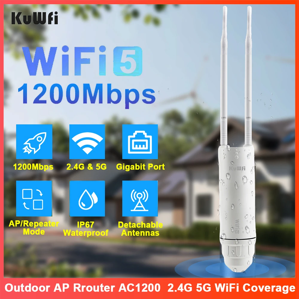 Kuwfi AC1200 Ap Rou…