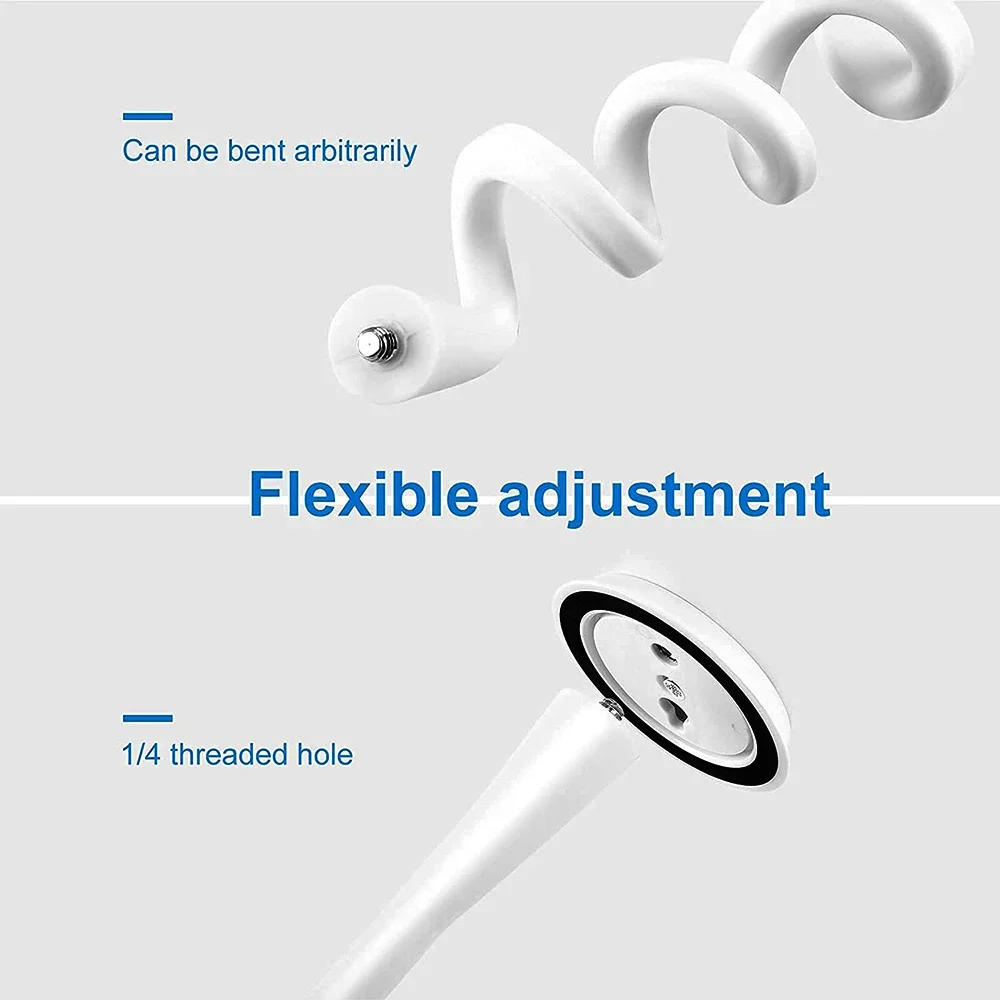 INS Hole-Free Camera Holder Stand Baby Monitor Wall Mount Silica gel Bracket Crib Cradle Rod Holder adjustable Twist Mounting