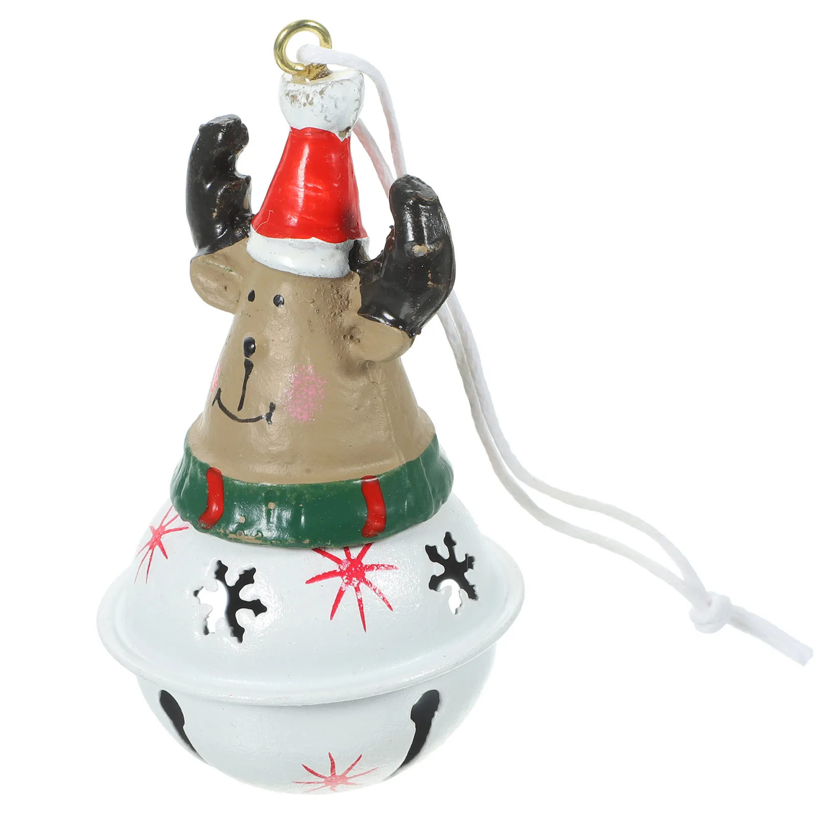 

Xmas Bell Hanging Decors Christmas Decorations Hand Painted Lightweight Easy Installation Add Cozy Feel Festive Season