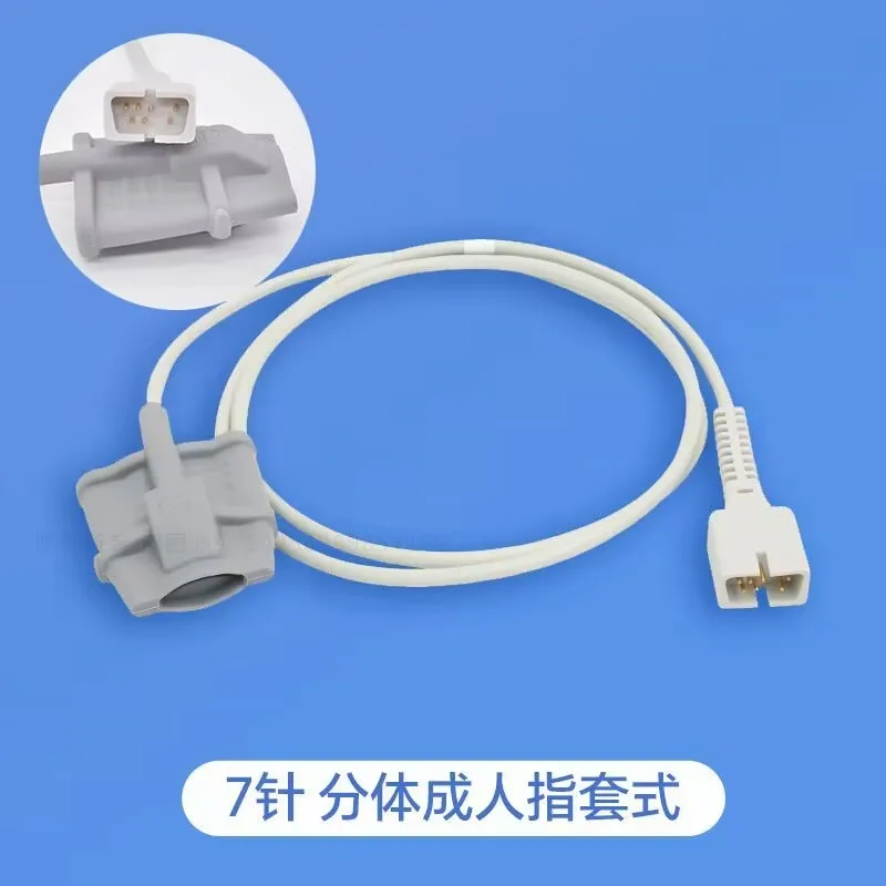 Compatible with Masimo SET Pulse Oximeter Patient Monitor Without Ranbow TECH MEC1000 PM8000 PM9000 Cable