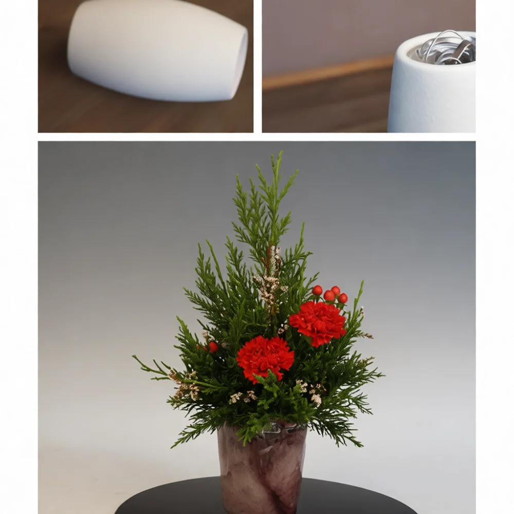 Deformable Flower Grid Arranging Tool Flexible Vase Insert Fixer Aluminum Floral Design Accessory For Home Garden Art Craft