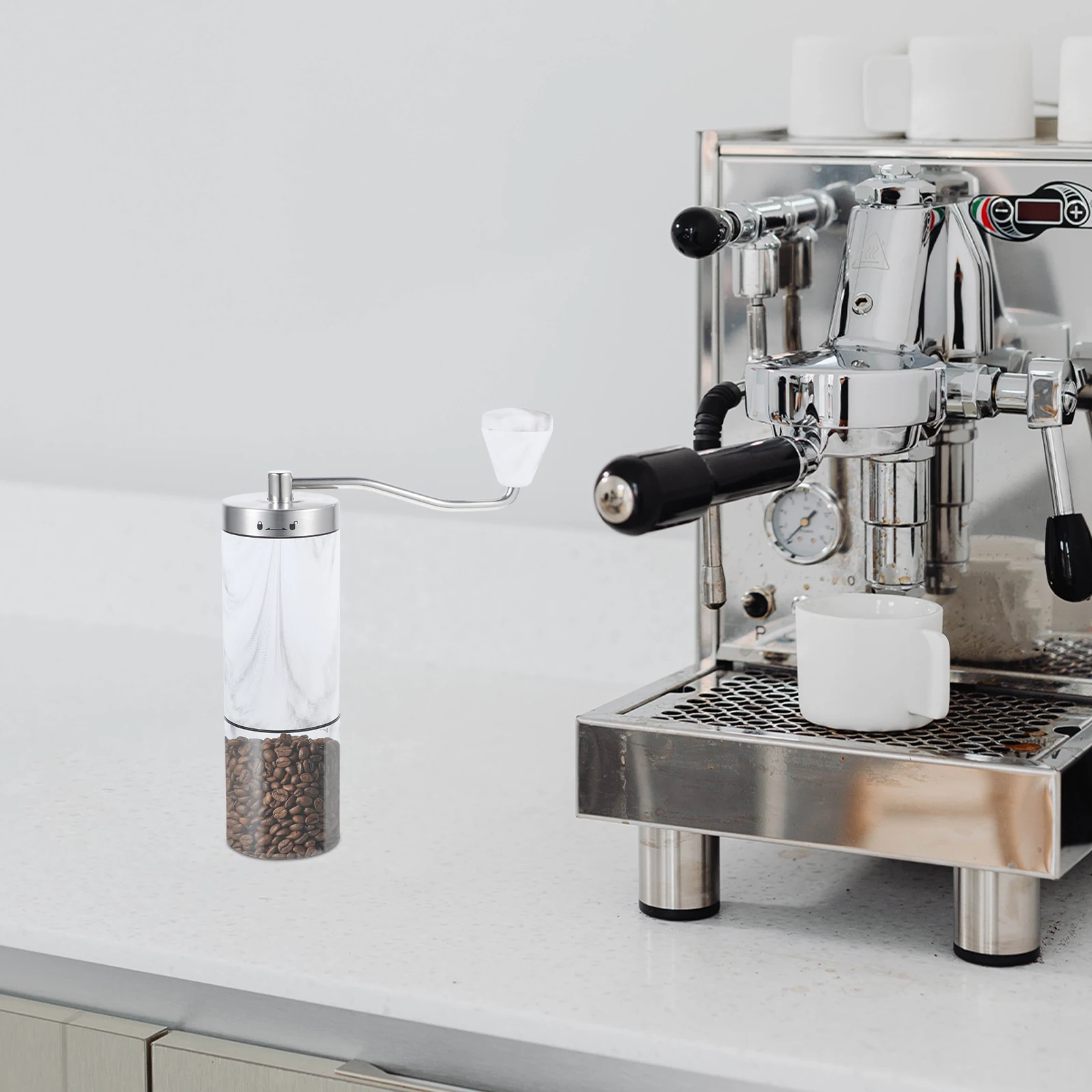 

Hand Grinder Manual Coffee Bean Portable Grinders Beans Crank Hand-operated Held Handheld