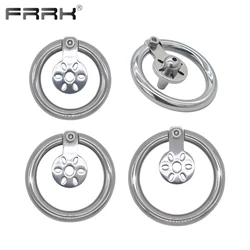 FRRK New Thin Slice 24mm Chastity Cage Small Tight Penis Ring Cock Lock Lightweight Strapon BDSM Sex Toys for Men 성임용품 남성