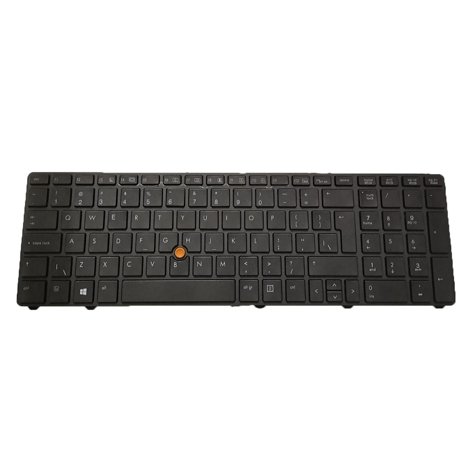 Imagem -03 - Teclado Portátil Shen para hp Elitebook 8760w 8770 ui 701977001 Retroiluminado Quadro Cinzento Venda Quente Novo