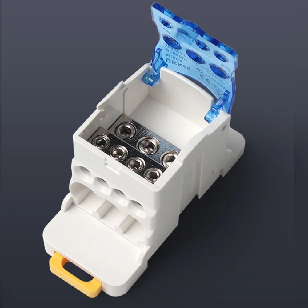 الإعداد الكهربائي 69.2*45.9*29.5 مللي متر صندوق وصلات توصيل كهربائي موصل كهربائي 1 في 6 خارج التكوين