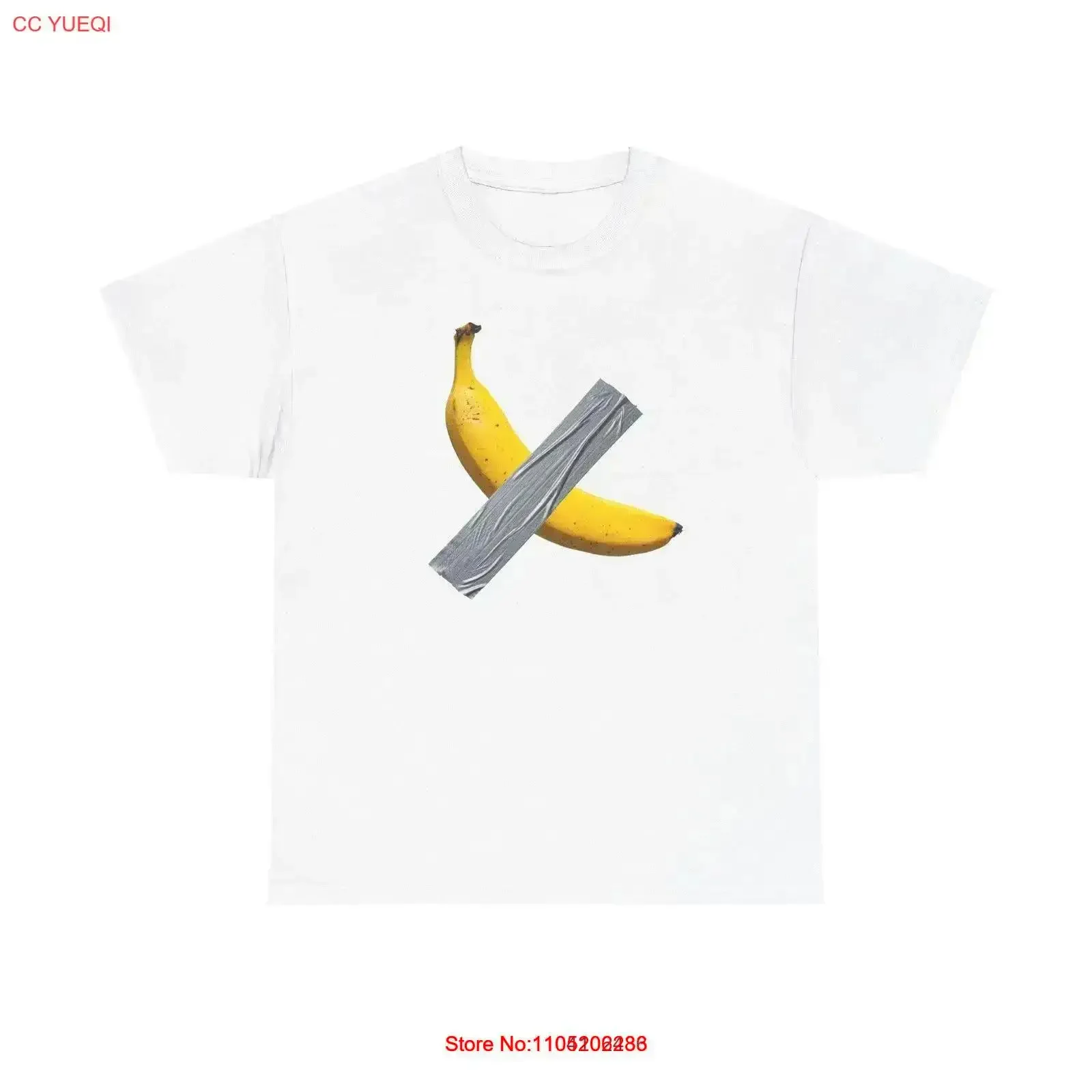 

Футболка Comedian Art Banana Duct Tape, винтажная стираная уличная одежда, слегка мягкий стильный топ для повседневной носки, удобный повседневный вариант