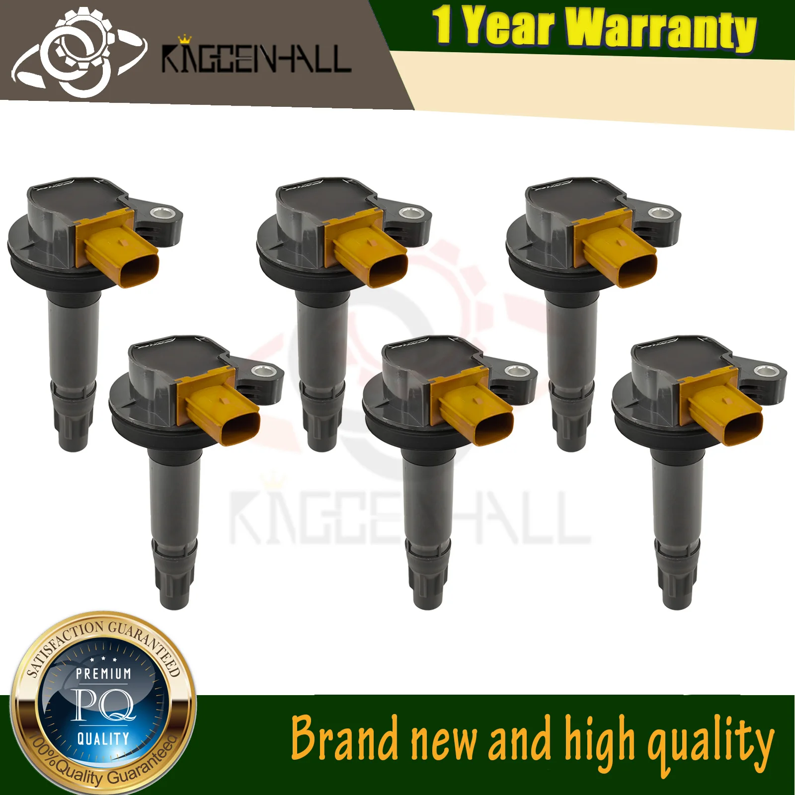 

Катушка зажигания BL3Z-12029-C (6 шт.) BL3E-12A375-CA для Ford Explorer F-150 3.5L Flex, Lincoln MKT UF646 DG549