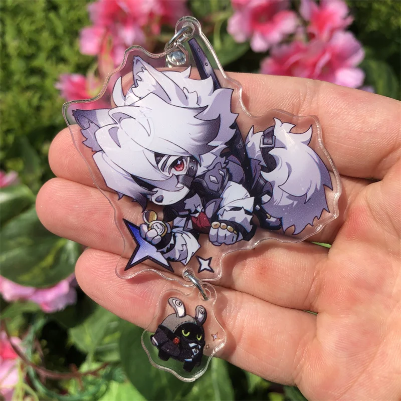 Spel Zenless Zone Zero Wise Belle Anby Demara Billy The Kid Cosplay Kostuum Acryl Sleutelhanger Sleutelhanger Accessoires Hanger