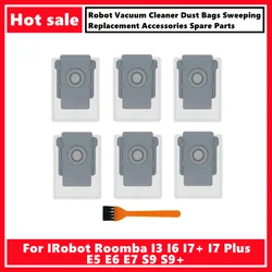 For IRobot Roomba I3 I6 I7+ I7 Plus E5 E6 E7 S9 S9+ Robot Vacuum Cleaner Dust Bags Sweeping Replacement Accessories Spare Parts