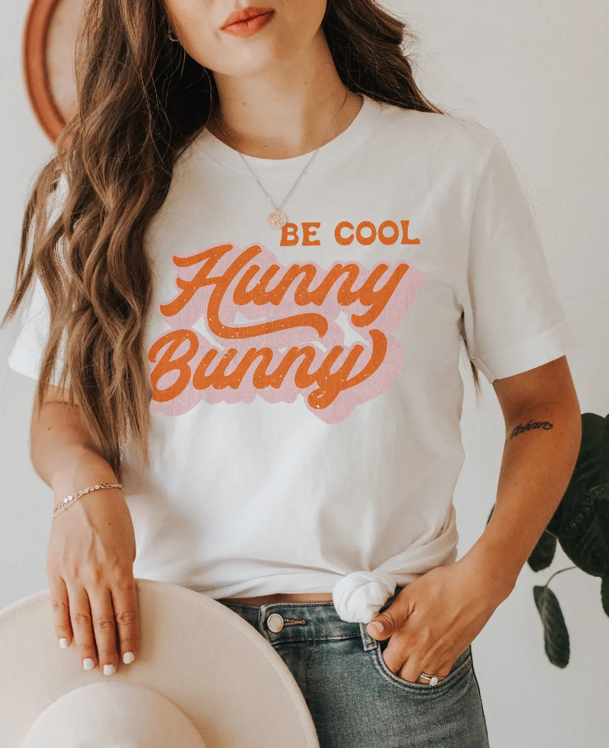 

Be Cool Hunny Bunny Easter T Shirt