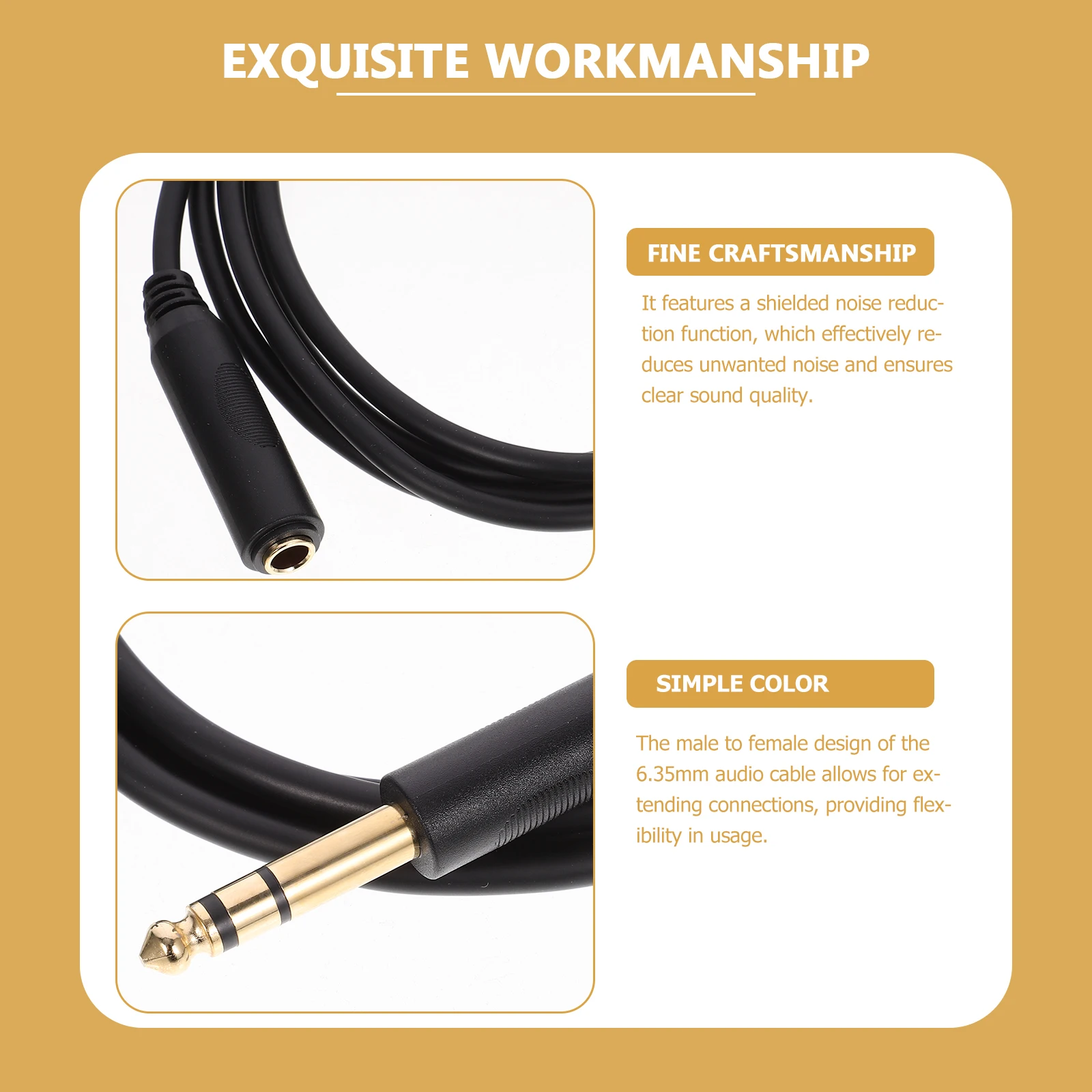 6.35Mm Audio Cable … - image