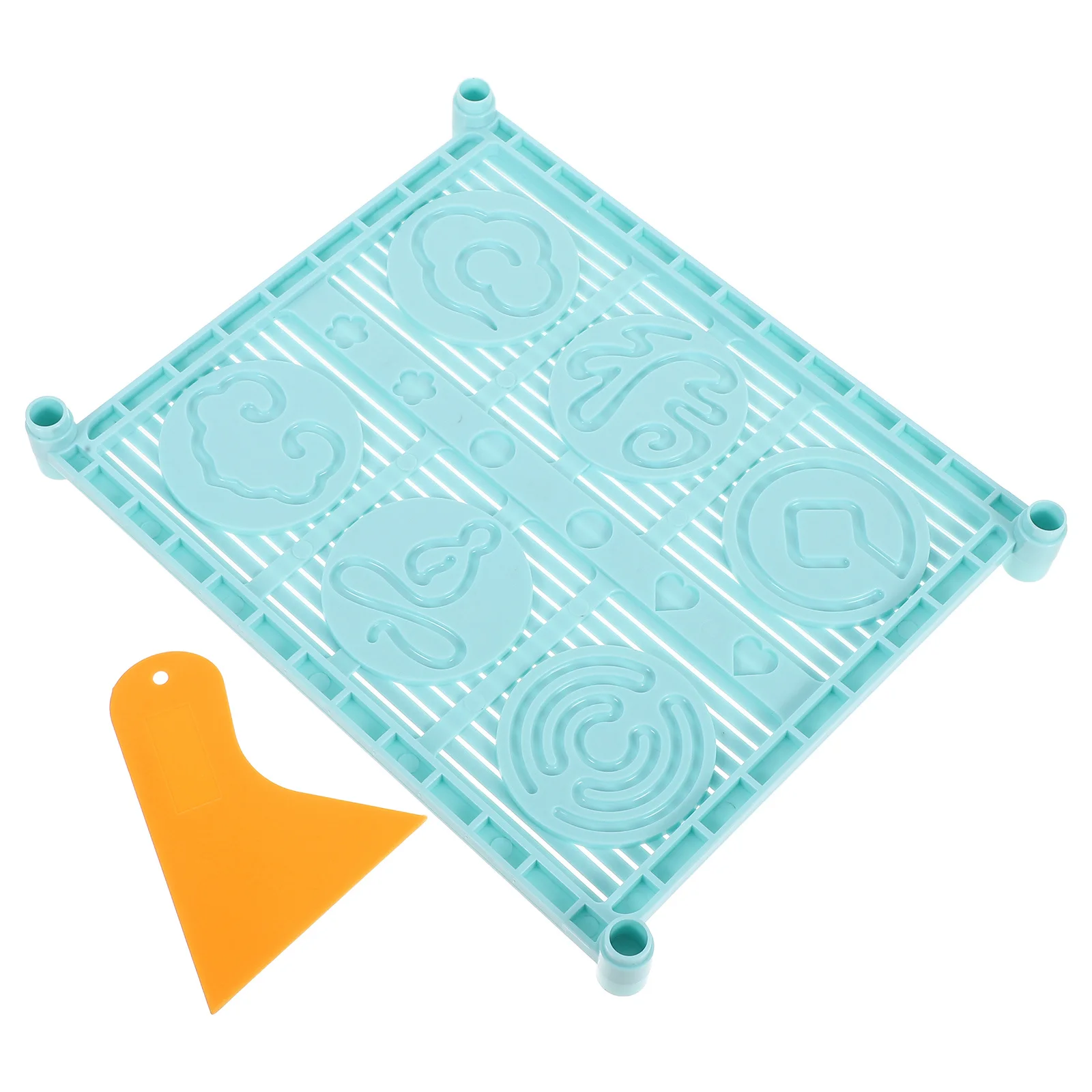 1 مجموعة رف تكويم البلاستيك الفرح DIY بها بنفسك البخور صنع عدة شاشة ديكور المنزل السفر استخدام البخور تجفيف صينية شبكة صافي صينية