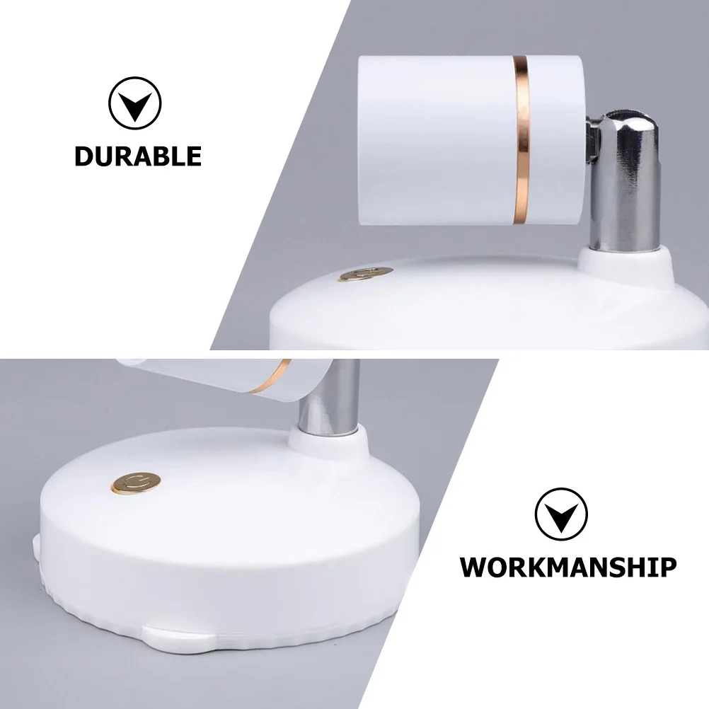 1 قطعة USB شحن LED مصباح التوقف هيكل بسيط التحكم عن بعد استخدام داخلي أضواء كاشفة موثوقة متعددة الأغراض