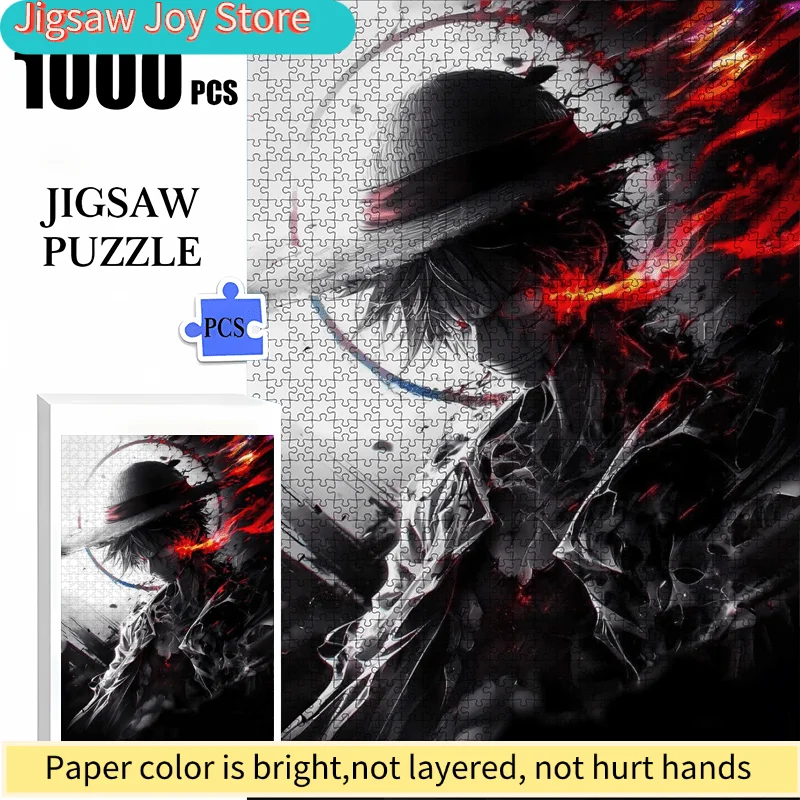 

1 Box of Jigsaw Puzzle 50Cm×70Cm/19.69In×27.56In, Globally Popular And Trending Anime-Themed Art Adult Jigsaw Puzzle Large Siz