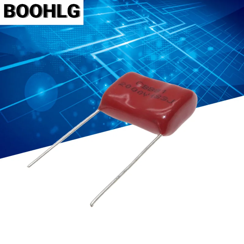 100pcs Metallized Polypropylene Film Capacitor CBB81 2000V 183J 2KV 183 Pitch 20mm