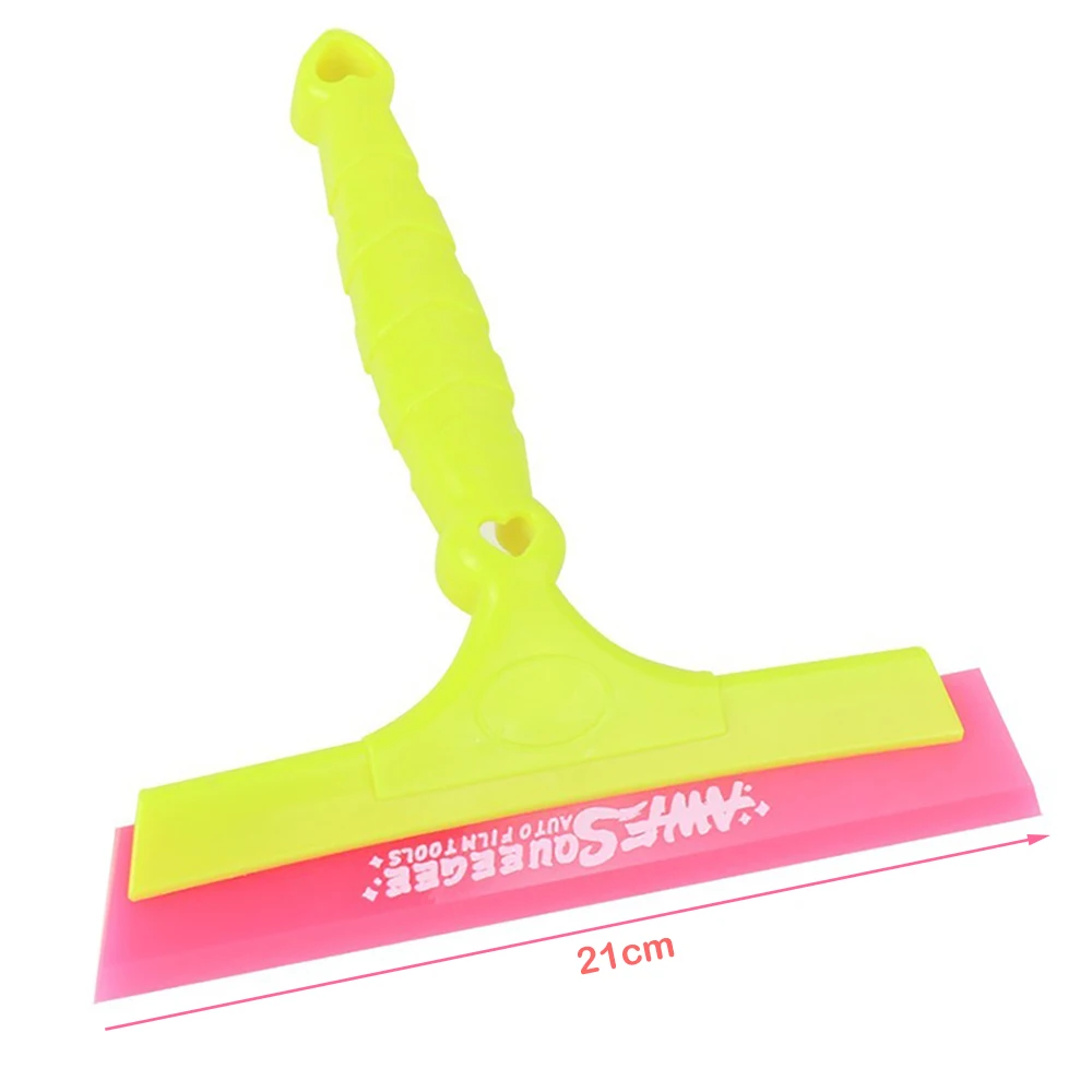 Car Wash Accessories Water Squeegee Widened Auto Window Tinting Cleaning Tool Rubber Scraper Windshield Glass Water Remove Wiper