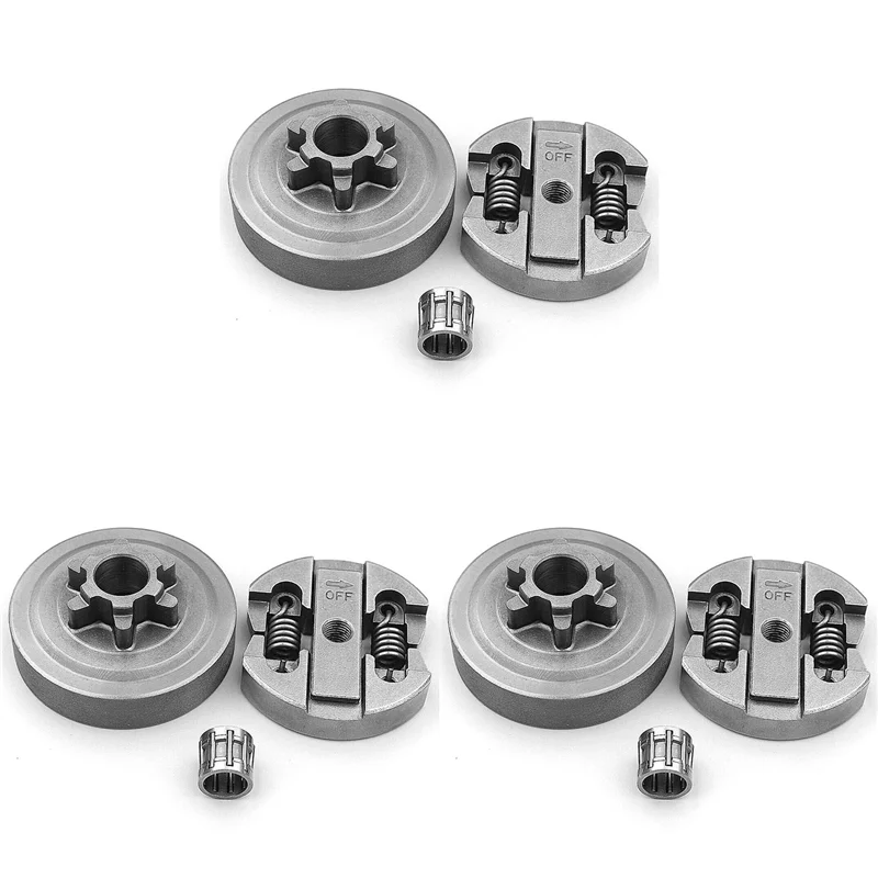 

ABRW-3X Барабан сцепления и игольчатый подшипник подходит для китайской бензопилы 2500 25CC