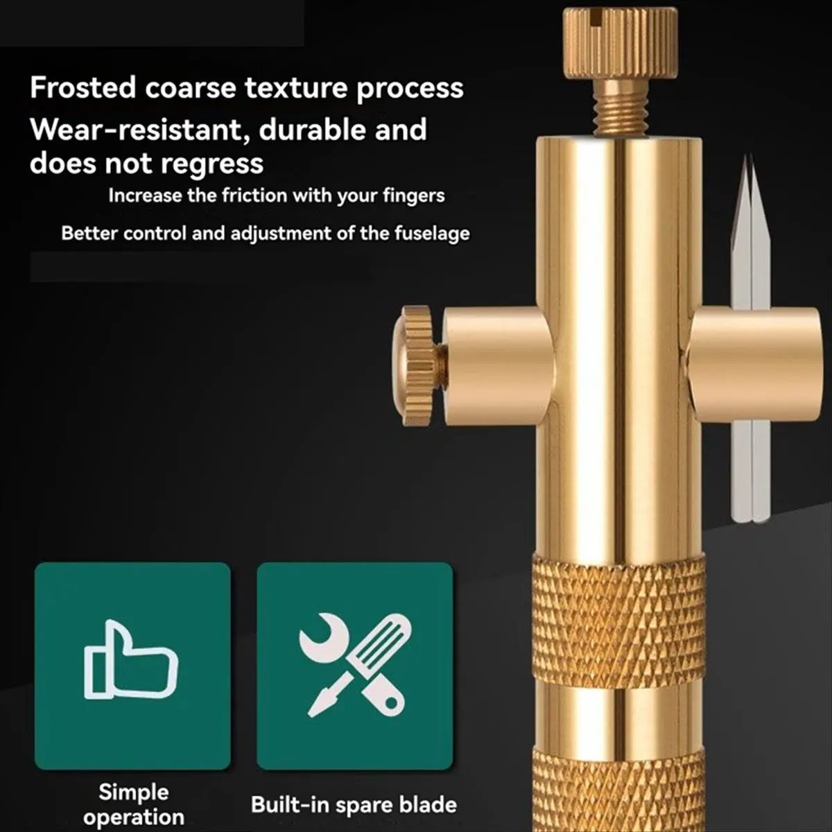 

Cello Making Tools Brass Purfling Inlay Inlaid Groove Tool Cello Luthier Tool Musical Instrument Accessories [AA74-AAA]