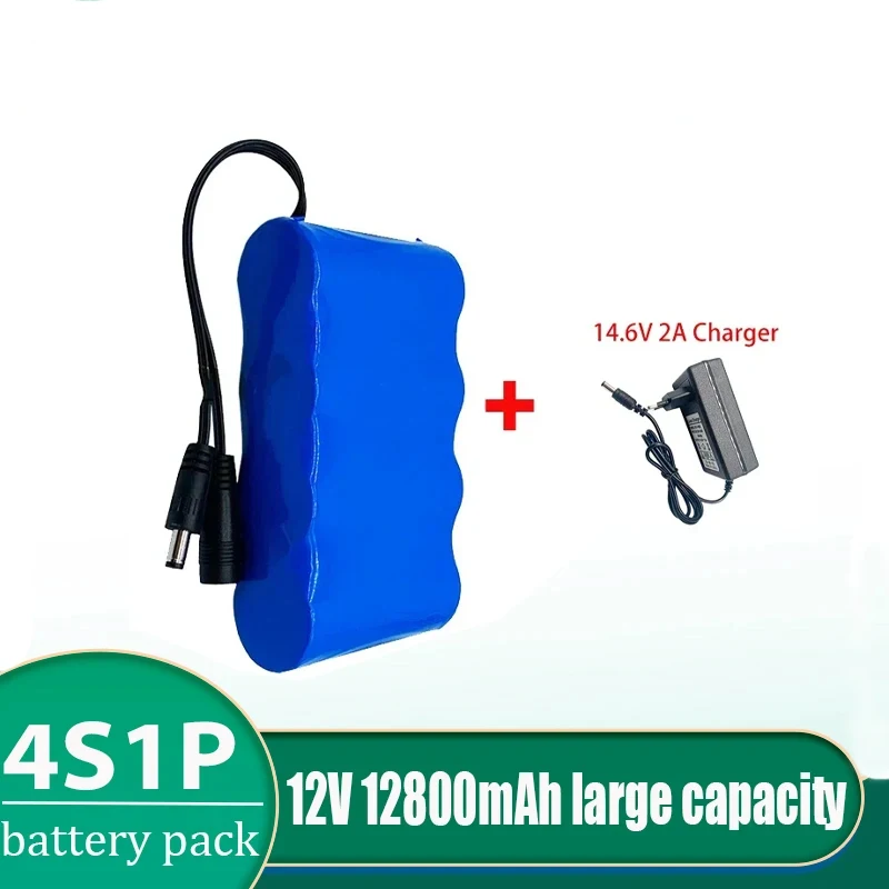 4S1P 32700 12.8V 12800mah LiFePO4 battery pack with 4S 40A balanced BMS for electric boat and 12V uninterrupted power supply