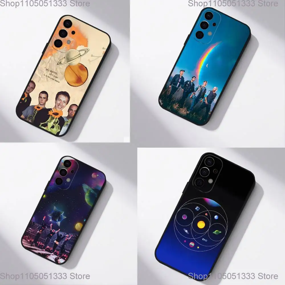 

C-ColdplayS Of Moon Music Phone Case For Samsung S25,S24,S21,S22,S23,S30,Ultra,S20,Plus,Fe,Lite,5G Black Cover
