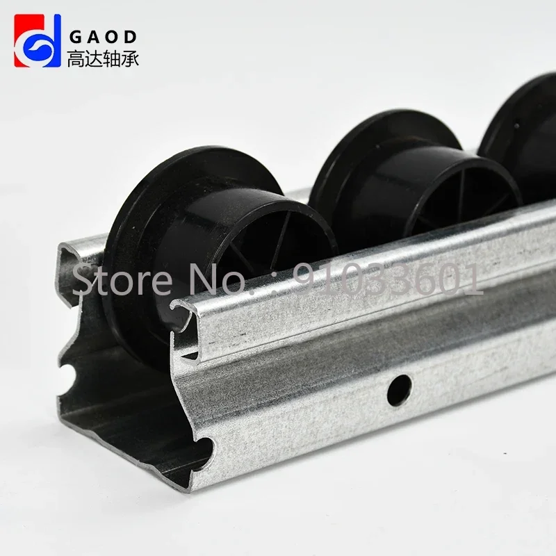 40*33 Aluminum Alloy Fluent Bar Reinforced Thickened Sheet Metal Edge Guard Anti-static Galvanized Frame Shelf Pulley Guide Rail