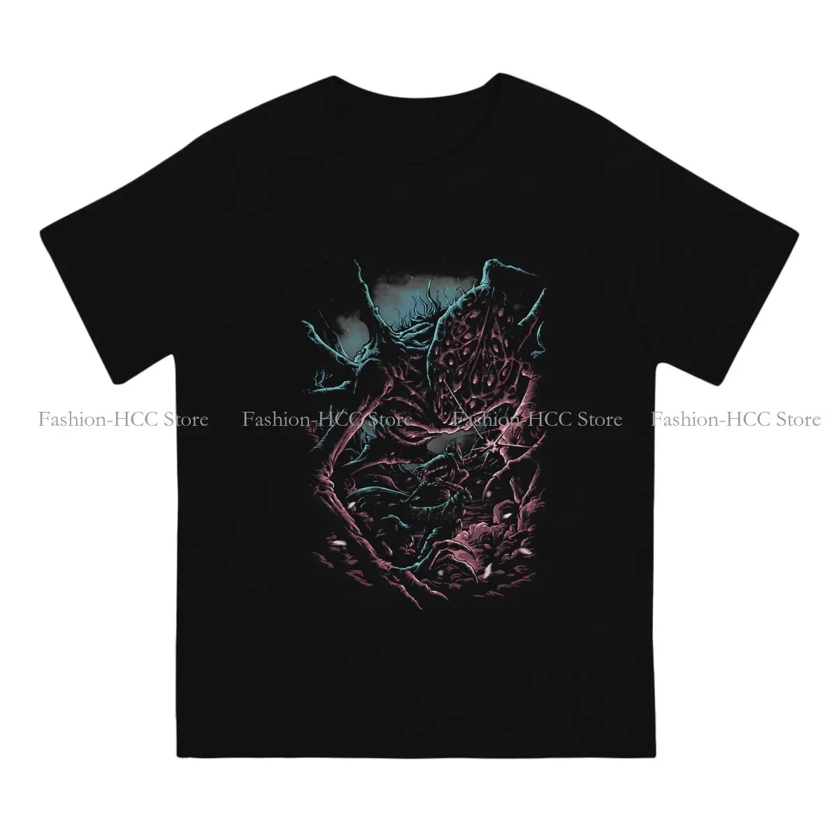 Bloodborne Game Polyester TShirts Into Nightmare Personalize Homme T Shirt New Trend Clothing